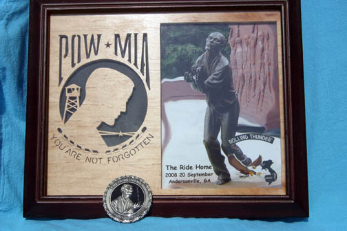 The Ride Home Plaque